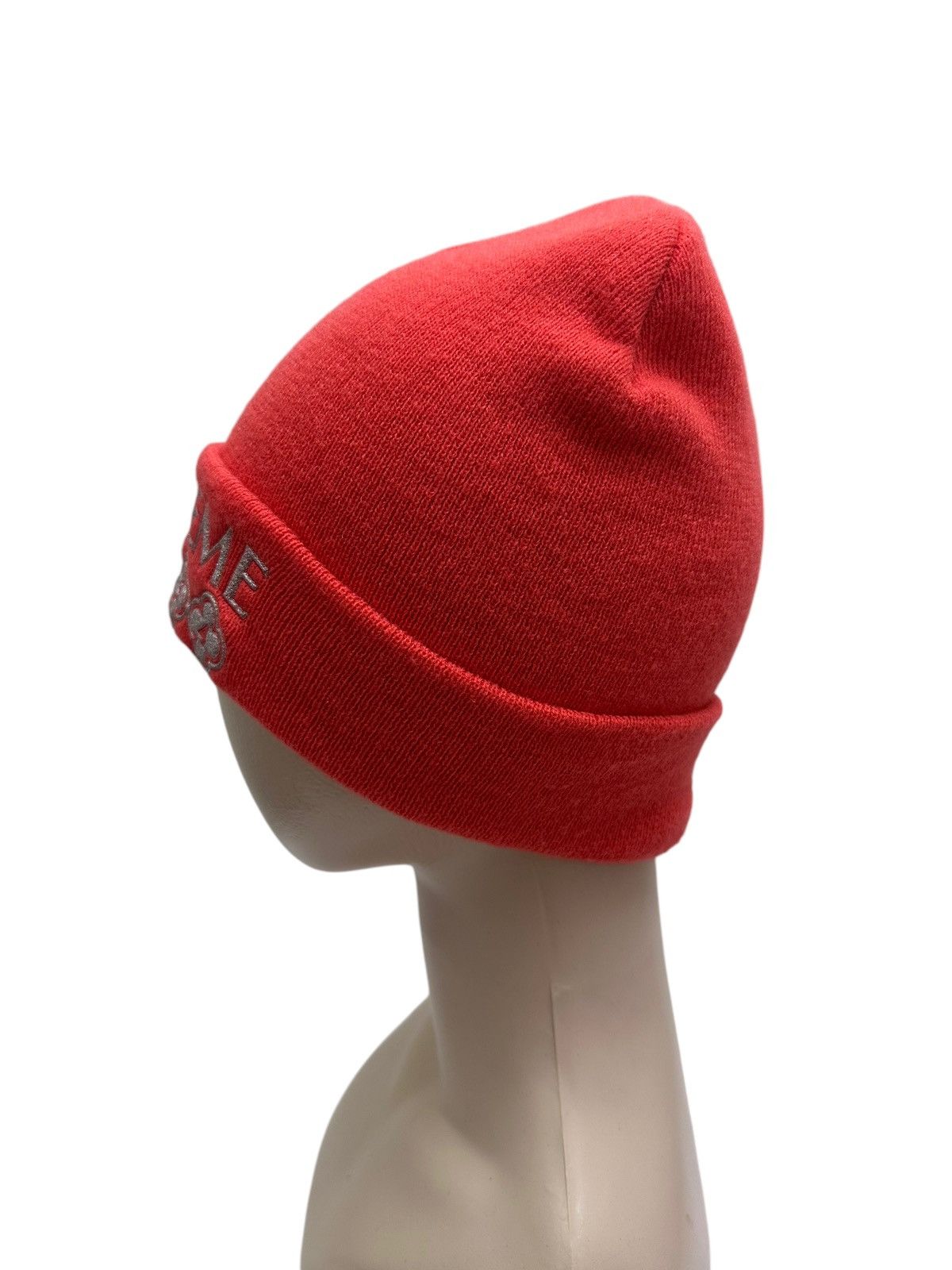 Supreme × Vintage RARE ‼️ Vintage Supreme 1994 Spellout Big Logo Beanie Size ONE SIZE - 2 Thumbnail