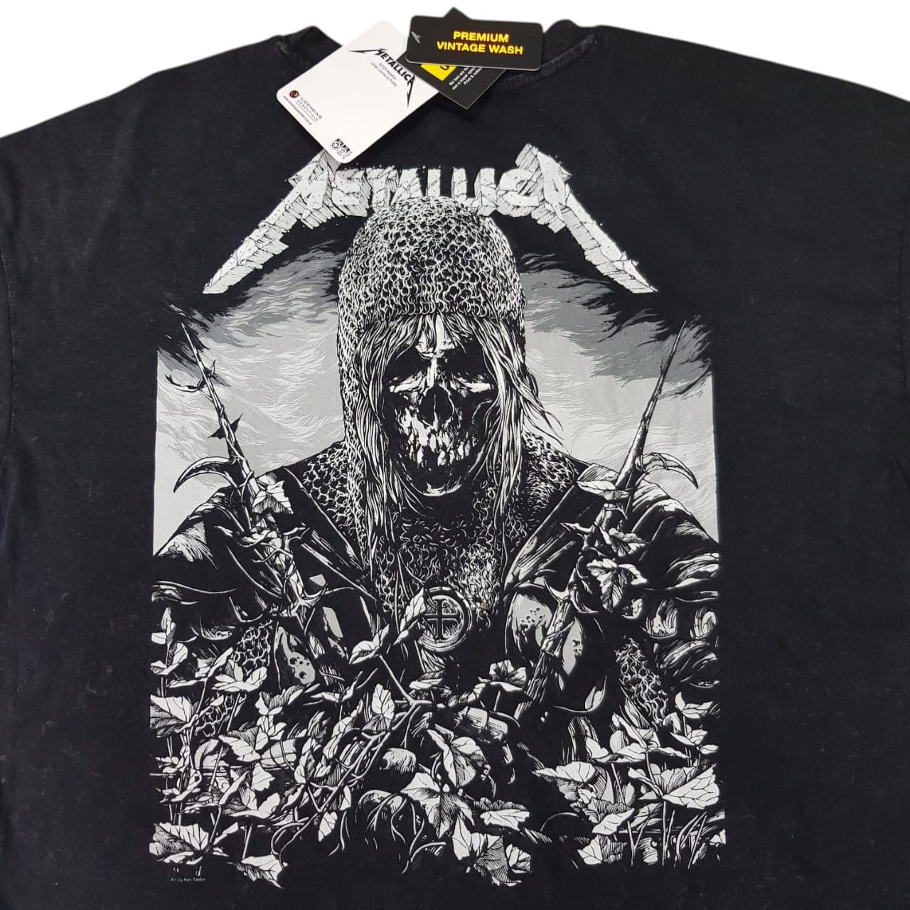 Metallica Metallica Black Washed Tees 2025 Size US L / EU 52-54 / 3 - 2 Thumbnail