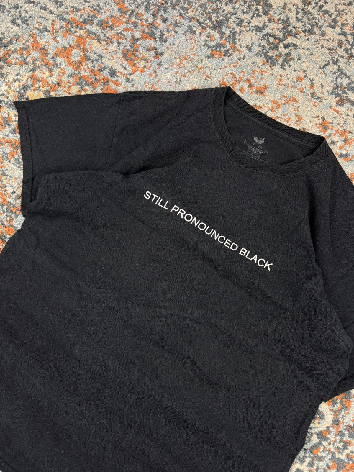 Rap Tees × Vintage Vintage 6lack still pronounced black merch graphic rap tee Size US L / EU 52-54 / 3 - 6 Thumbnail