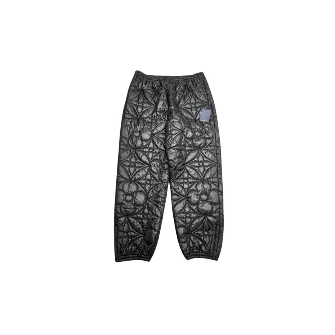 image of Louis Vuitton Black 'lvse Monogram' Quilted Pants, Men's (Size 30)