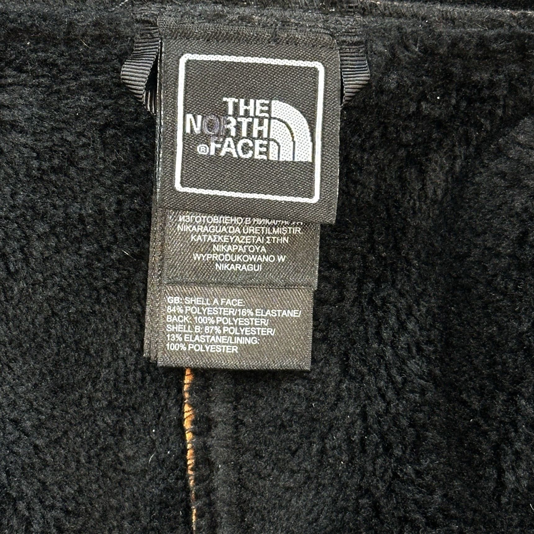 The North Face The North Face Jacket Mens XL Black Orange Apex Bionic Polartec Fleece Lined Size US XL / EU 56 / 4 - 6 Thumbnail
