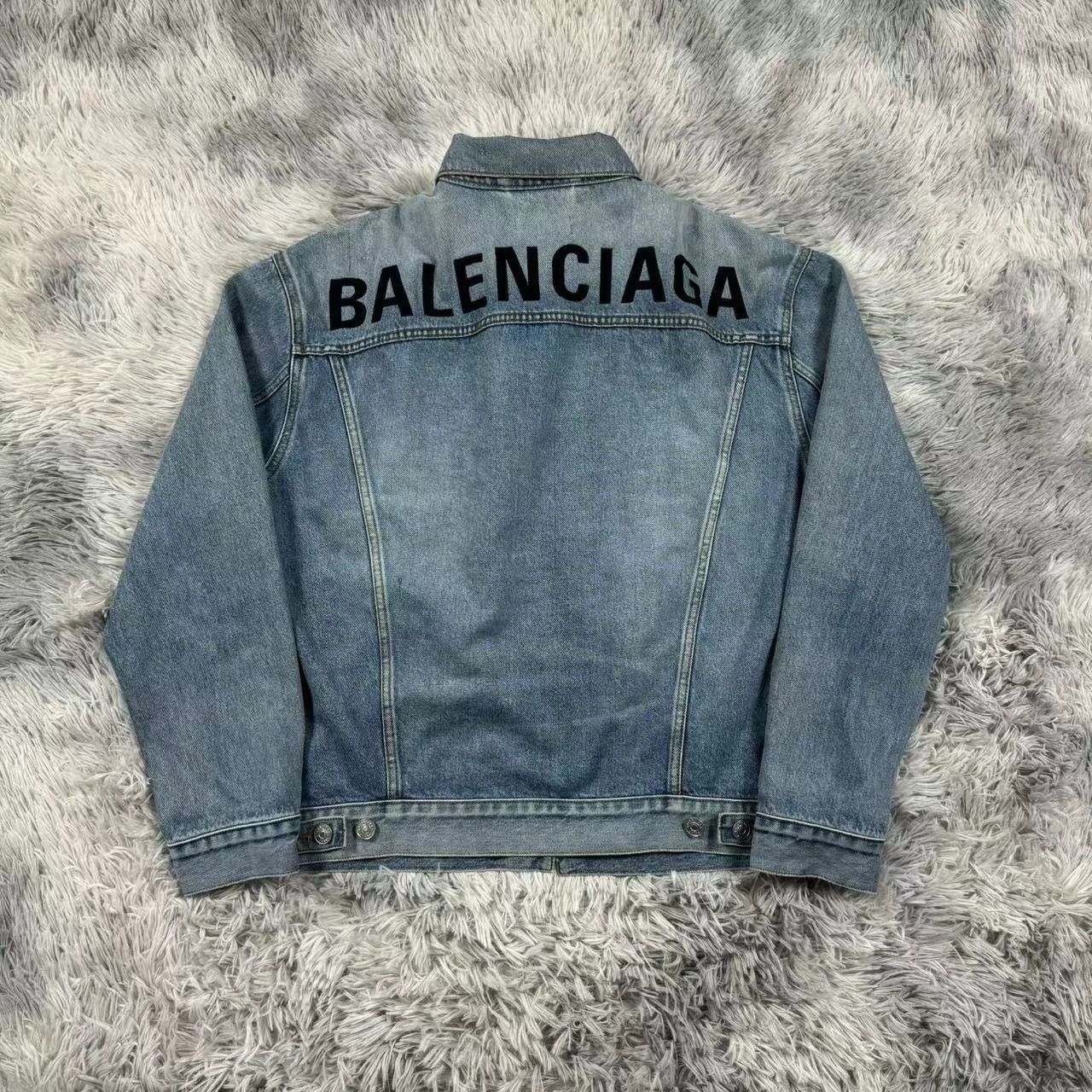 Balenciaga Balenciaga denim jacket Size US M / EU 48-50 / 2 - 1 Thumbnail