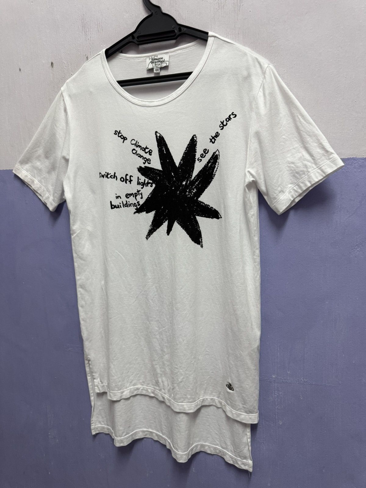 Vivienne Westwood Vivienne Westwood Stop Climate Change T-shirt Size US M / EU 48-50 / 2 - 6 Thumbnail