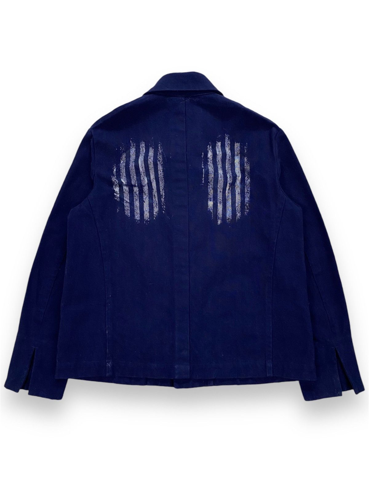Limi Feu Limi Feu Yohji Yamamoto Mesh Distressed Jacket Size US XS / EU 42 / 0 - 2 Thumbnail