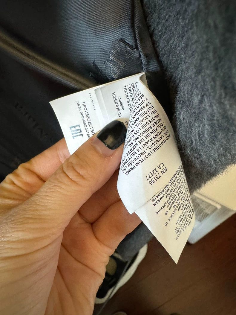 Max Mara Max Mara Classic Grey Teddy Size S / US 4 / IT 40 - 6 Thumbnail