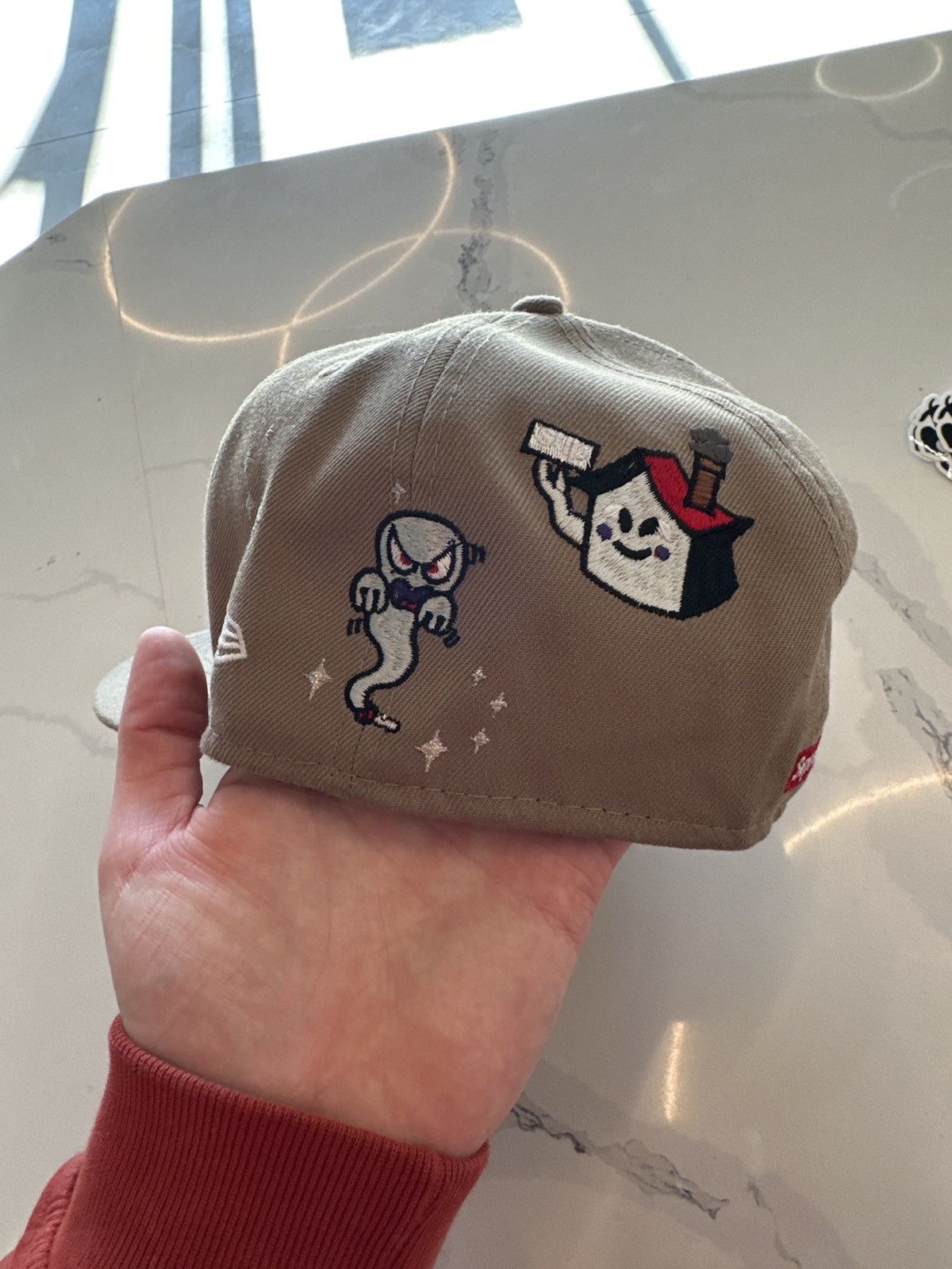 Supreme Supreme Characters Fitted Beige Size ONE SIZE - 3 Thumbnail
