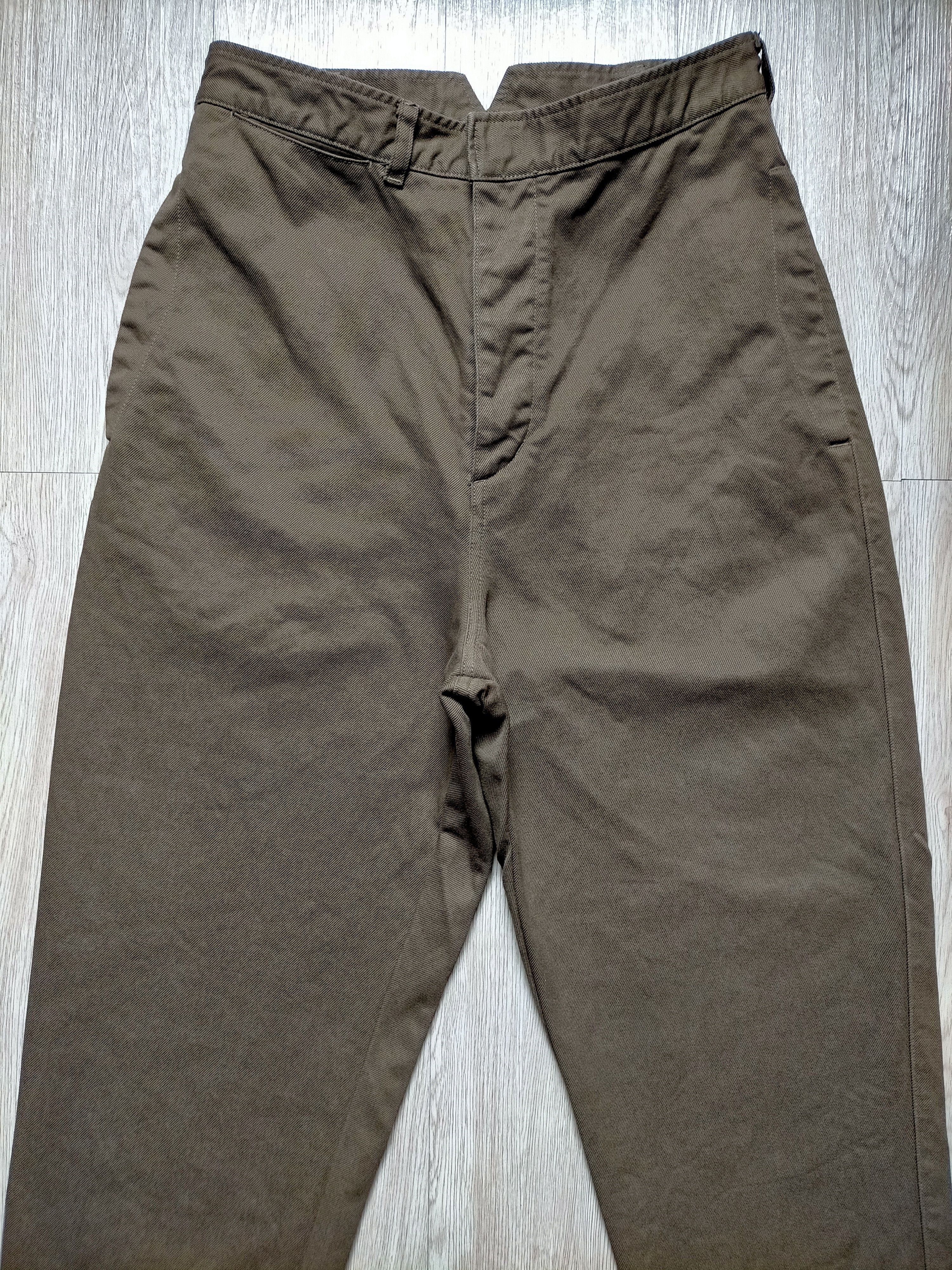 Margaret Howell Margaret Howell Japan Olive Green Trouser Army Single Pocket Size US 29 - 4 Thumbnail