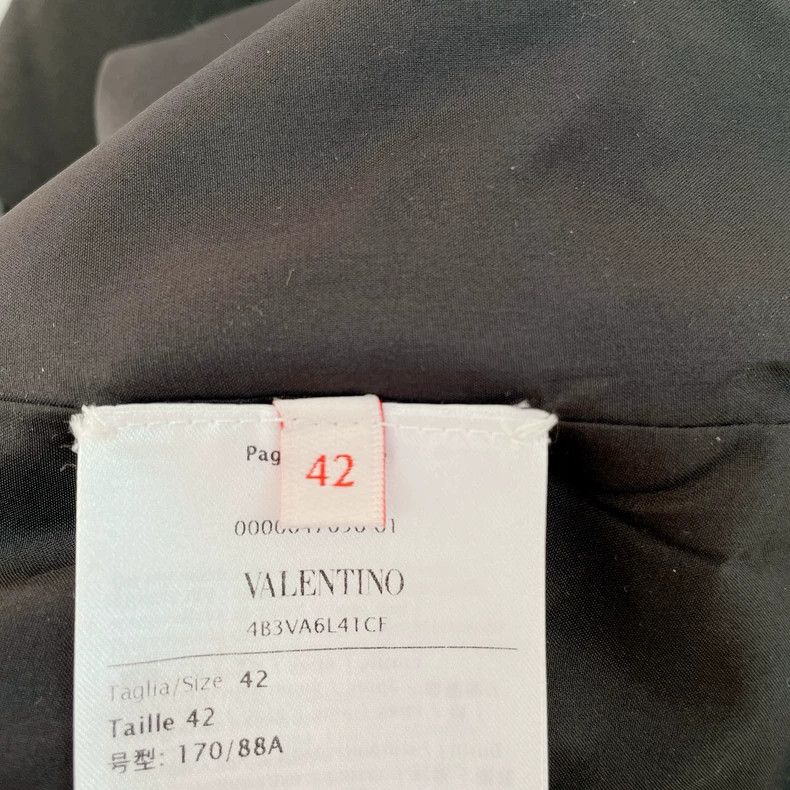Other Valentino Black openwork dress Size S / US 4 / IT 40 - 7 Thumbnail