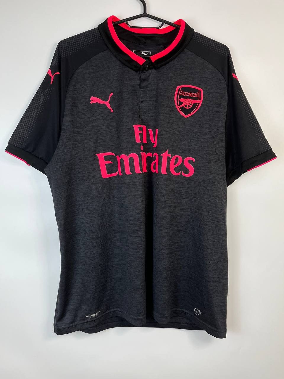 Puma ARSENAL 2017 2018 AWAY SHIRT PUMA SOCCER JERSEY SIZE L Size US L / EU 52-54 / 3 - 1 Thumbnail