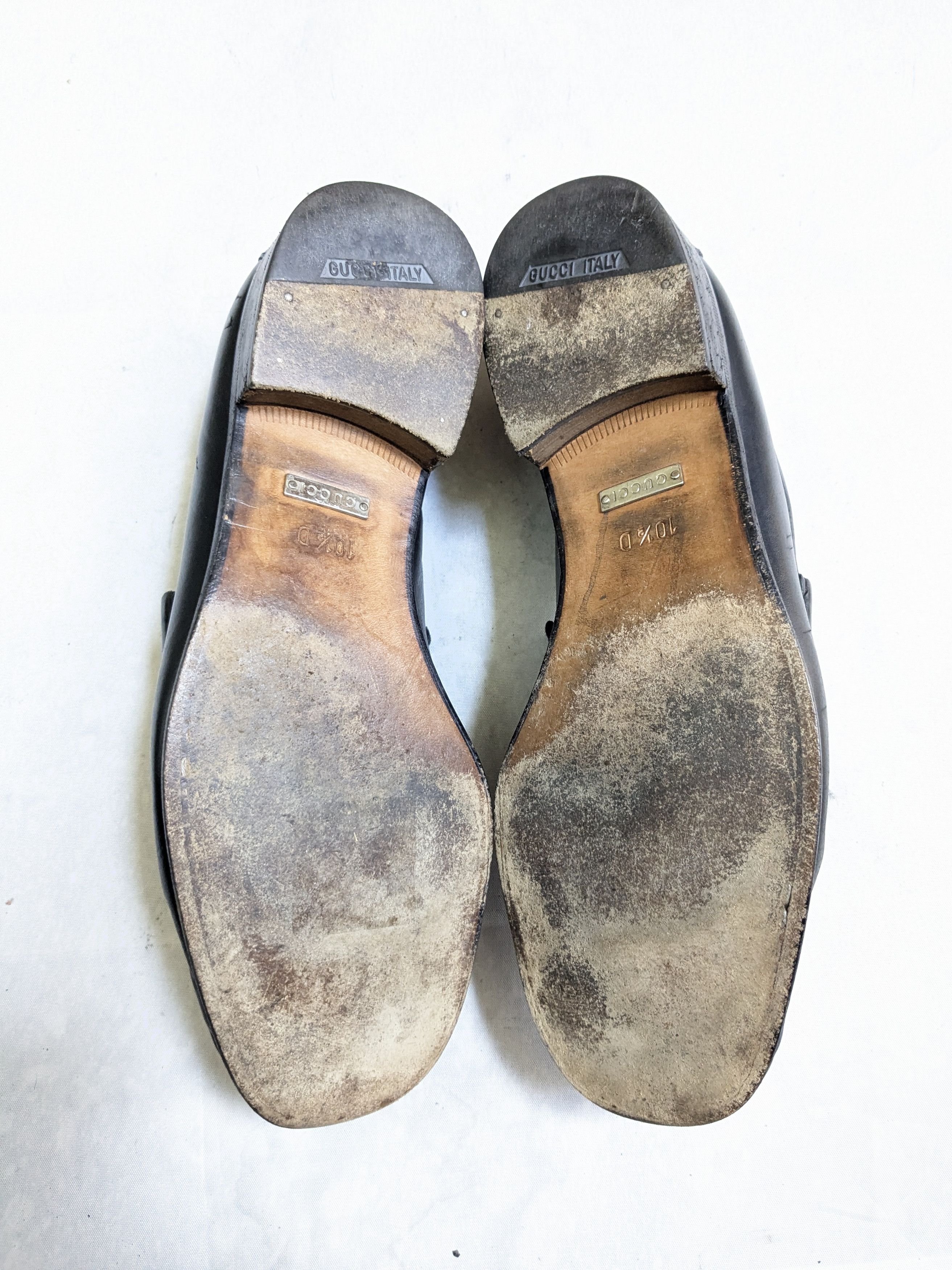 Gucci Gucci Horsebit Loafers Black 10.5 D Leather Snaffle Tom Ford Size US 10.5 / EU 43-44 - 13 Thumbnail