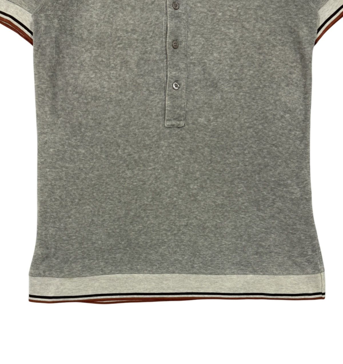Fred Perry Fred Perry Terry Cloth Button Ups Long Polo Tee Size S / US 4 / IT 40 - 4 Thumbnail