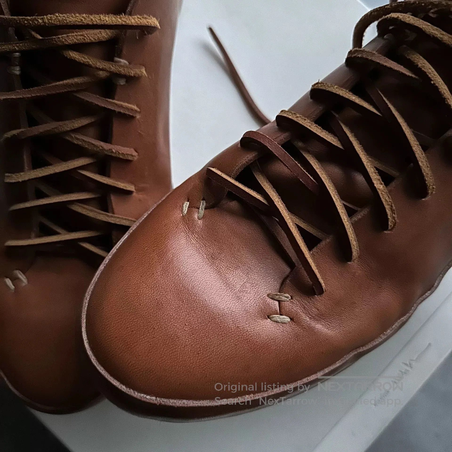 Feit FEIT Hand Sewn Low Horse Leather Shoes. Size US 11 / EU 44 - 1 Thumbnail