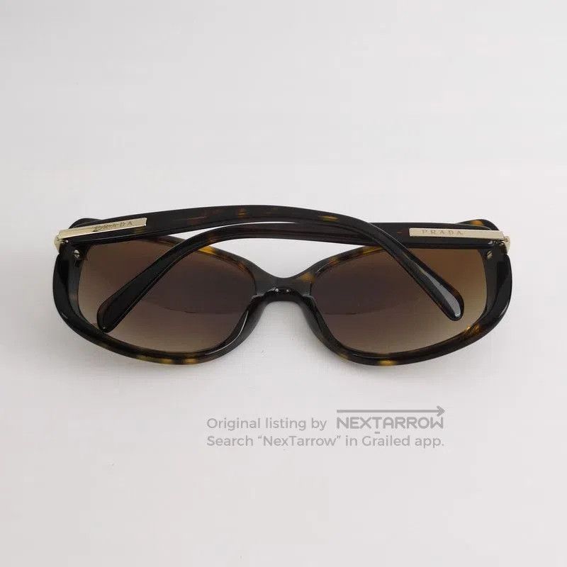 Prada Prada Full Frame Logo Sunglasses. Size ONE SIZE - 4 Thumbnail