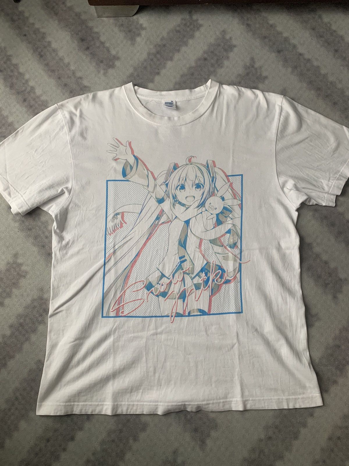 Anime × Japanese Brand Hatsune Miku Snow Miku Anime Tshirt Size US XL / EU 56 / 4 - 2 Thumbnail
