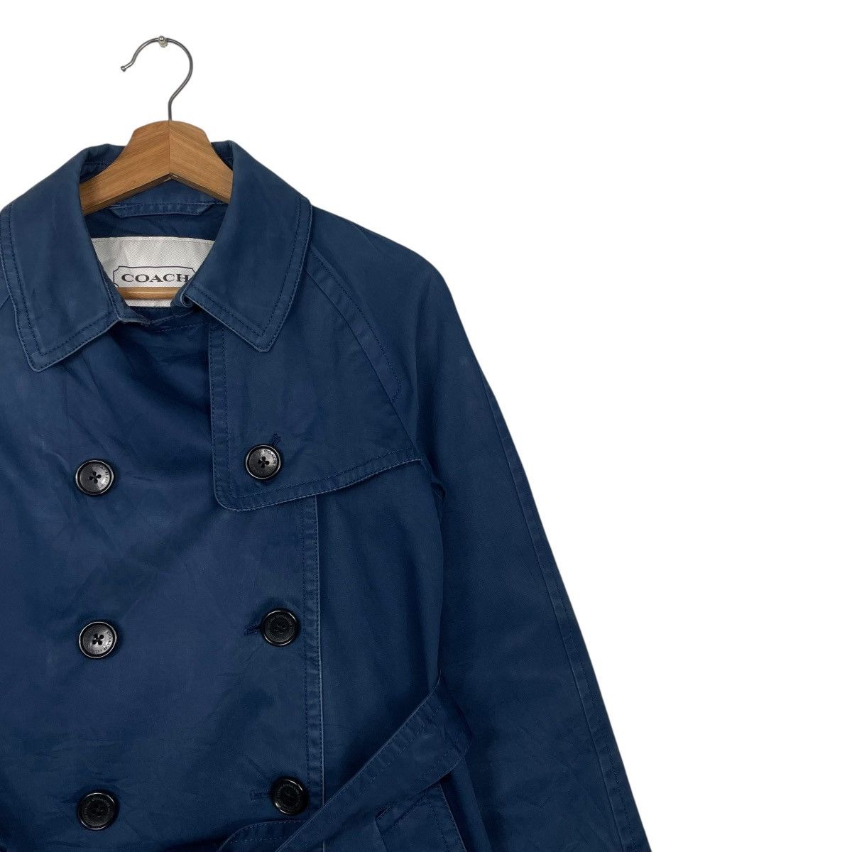Coach Coach Double Breasted Trenchcoat Size S / US 4 / IT 40 - 5 Thumbnail