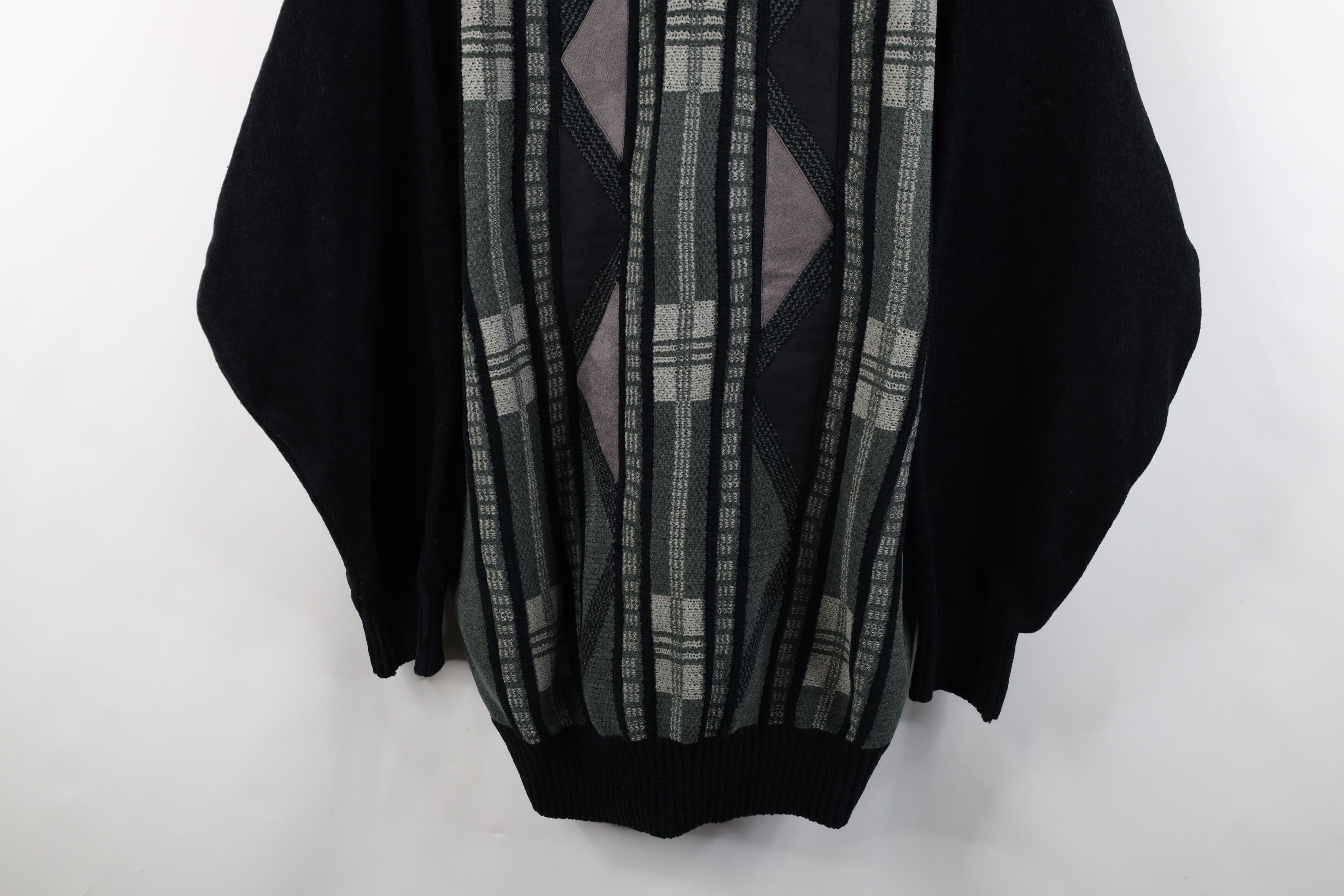 Vintage Vintage 90s Coogi Style Textured Fleece Half Zip Sweater Size US XXL / EU 58 / 5 - 3 Thumbnail