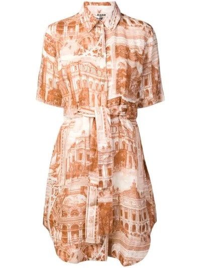 Acne Studios Acne Studios - S/S 2019 - Della Theatre Linen Dress Size XS / US 0-2 / IT 36-38 - 16 Thumbnail