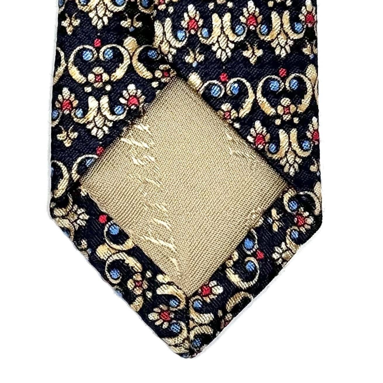 Christian Dior Monsieur Christian Dior Abstract Pattern Tie Size ONE SIZE - 5 Thumbnail