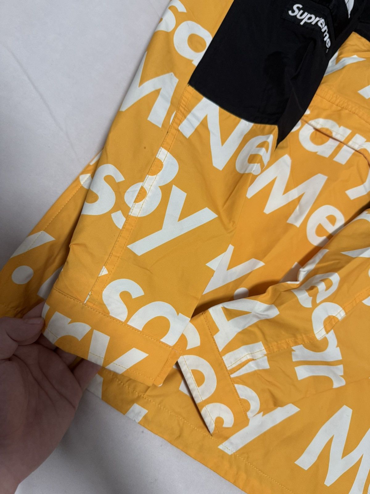Supreme × The North Face Supreme tnf 15fw yellow bamn pullover by any means jacket Size US L / EU 52-54 / 3 - 4 Thumbnail