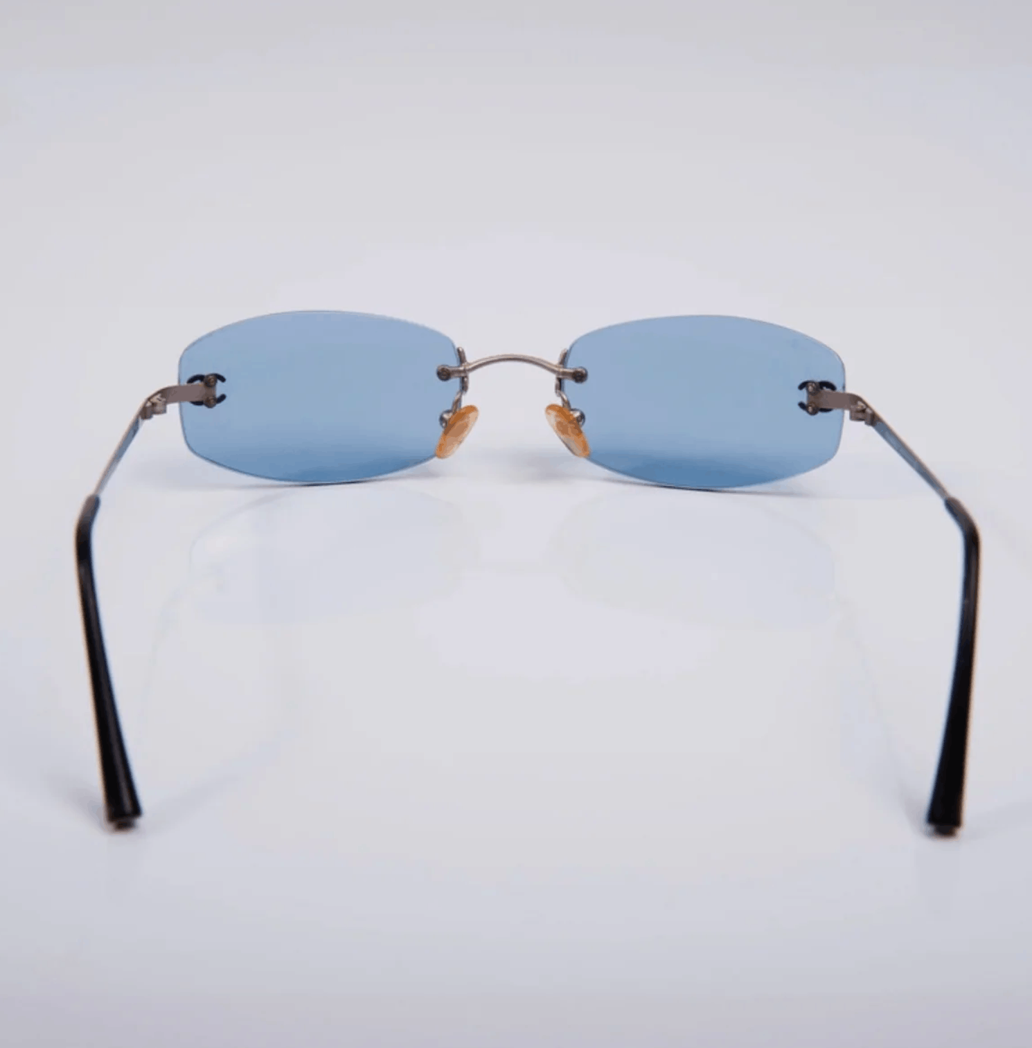 Chanel CHANEL Sunglasses 4002 Silver 5076 CC 4017 Size ONE SIZE - 3 Thumbnail