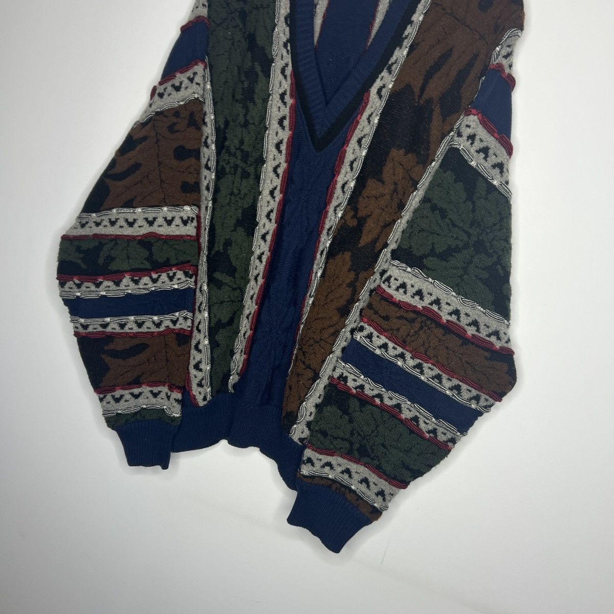 Carlo Colucci × Coogi Carlo Colucci Vintage Sweater Knitwear Jumper Cable Coogi Size US L / EU 52-54 / 3 - 2 Thumbnail