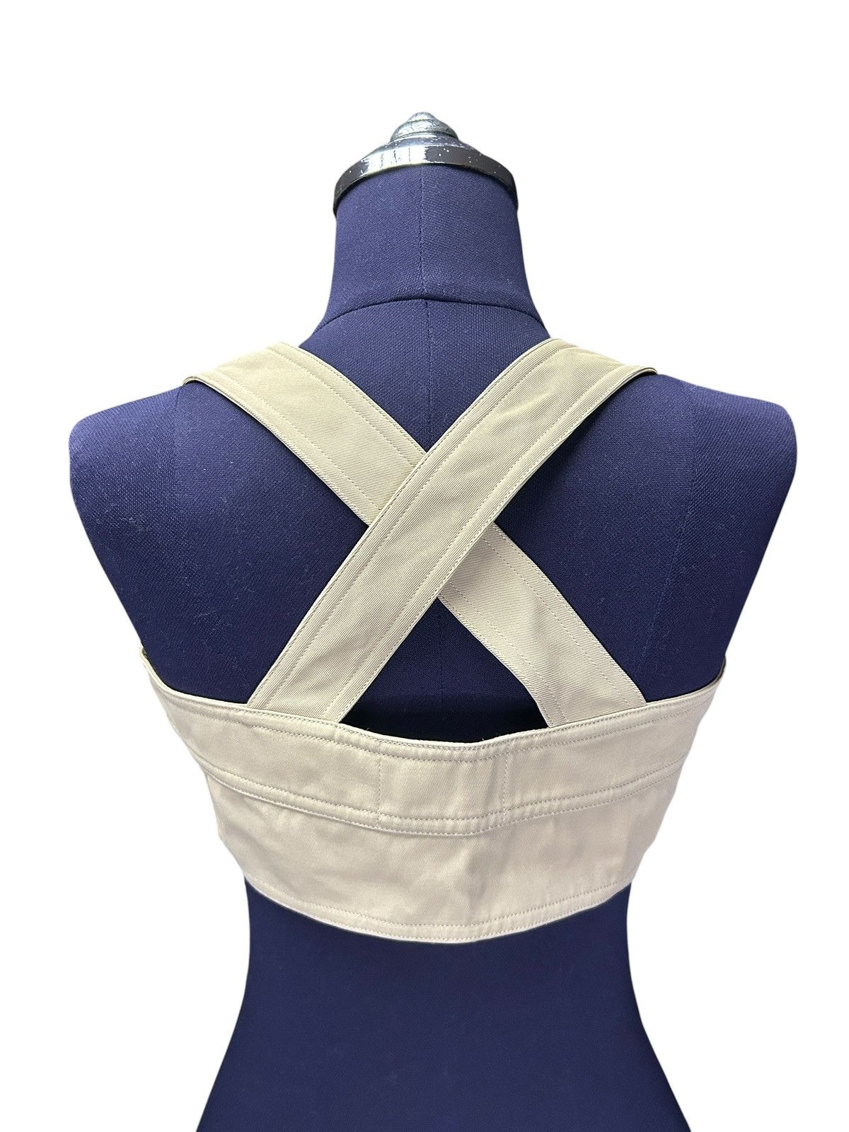 Thierry Mugler 90s Belted Bra Top Size S / US 4 / IT 40 - 2 Thumbnail