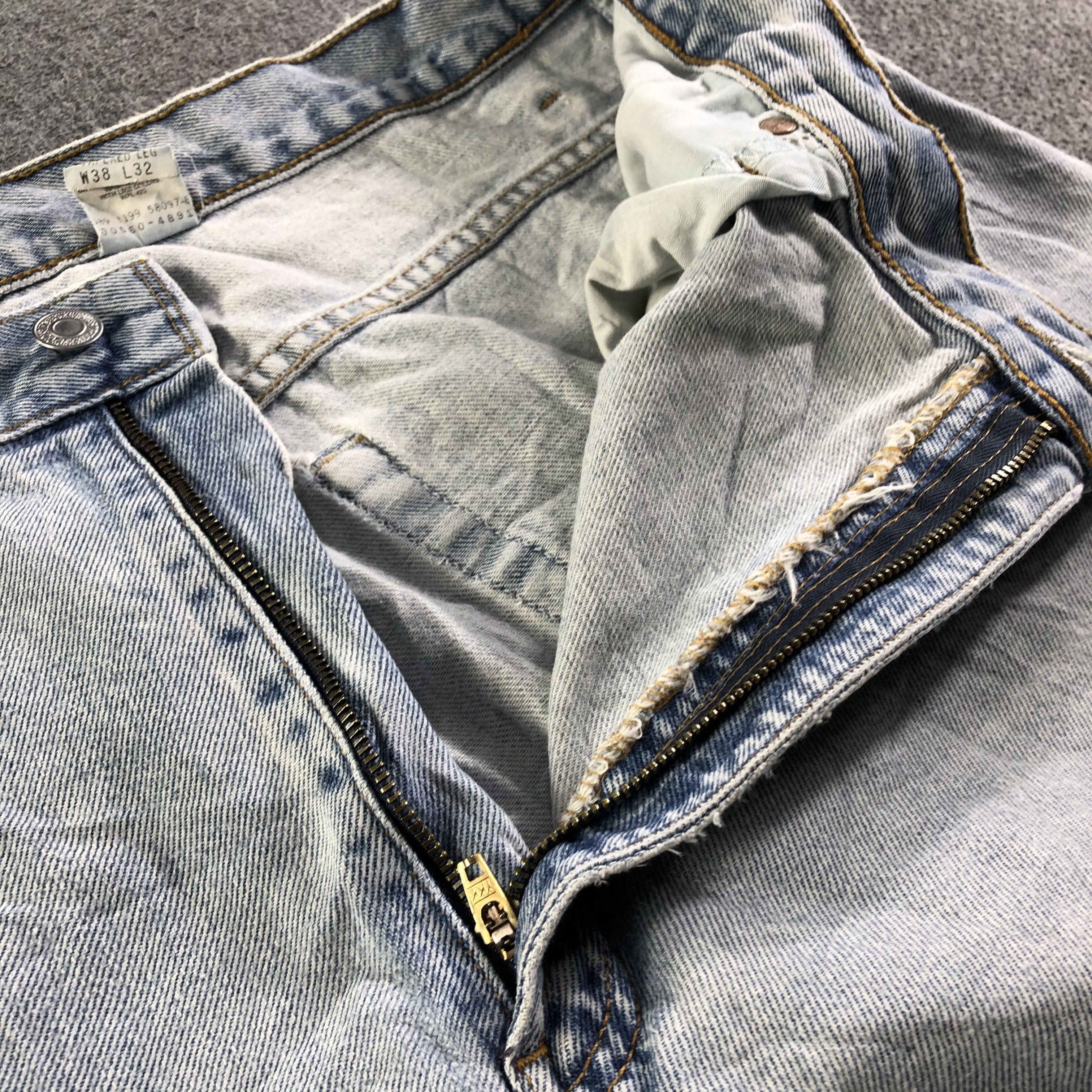 Levi's Vintage 90s Light Wash Levis 560 Jeans-J4311 Size US 38 / EU 54 - 10 Thumbnail