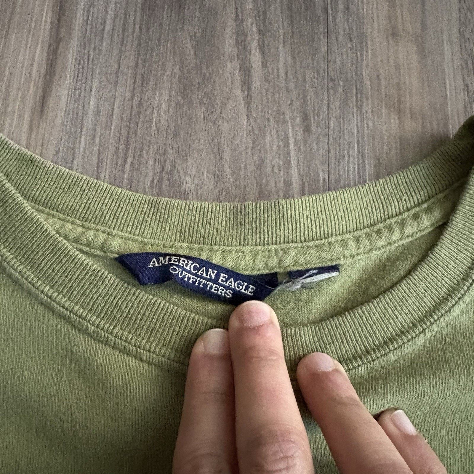 American Eagle Outfitters × Vintage Vintage American Eagle T-Shirt Men's Size S Green Snowman Size US S / EU 44-46 / 1 - 4 Thumbnail