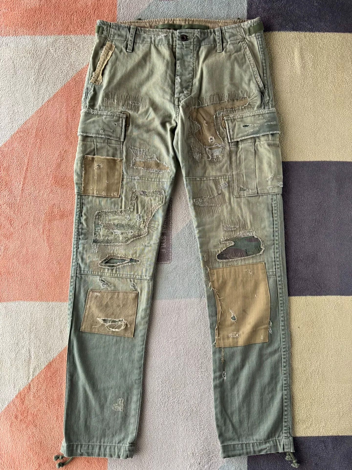 Denim & Supply Ralph Lauren Ralph Lauren Denim Supply Cargo Pants Size 26" / US 2 / IT 38 - 1 Thumbnail