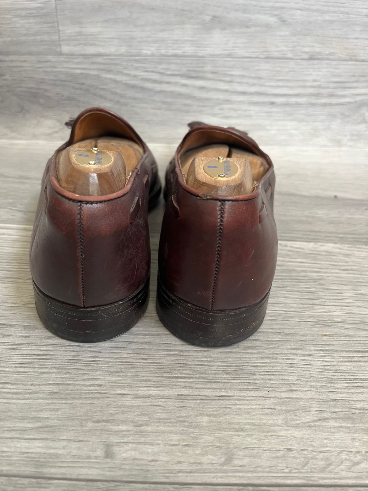 Crockett & Jones Crockett & Jones Cavendish Brown Tassel Loafers Sz UK 7.5 Ex Size US 8 / EU 41 - 4 Thumbnail