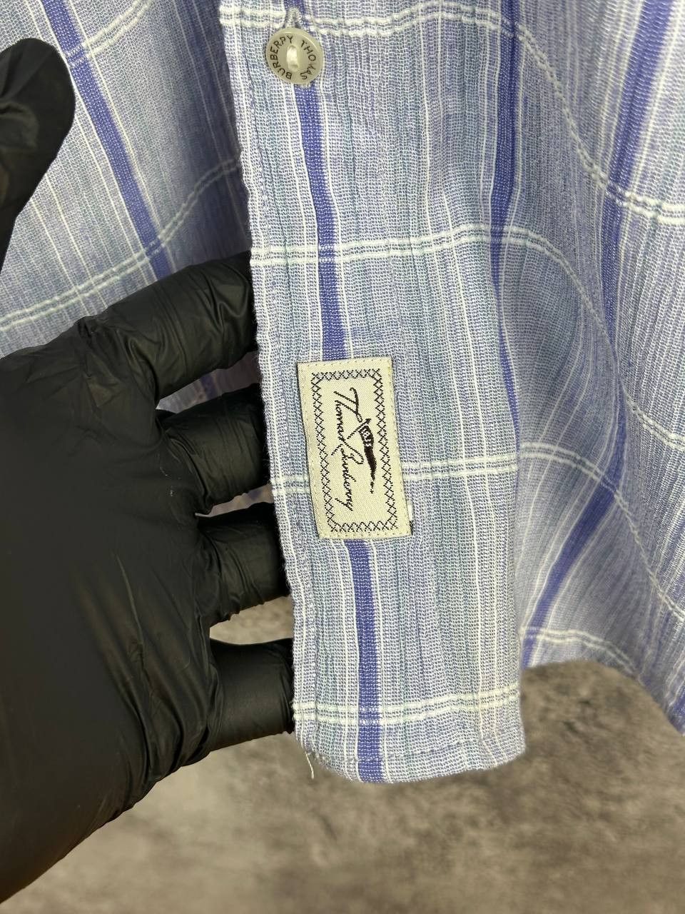 Burberry Thomas Burberry Vintage Button Up Shirt Check Cotton/Modal Size US S / EU 44-46 / 1 - 9 Thumbnail