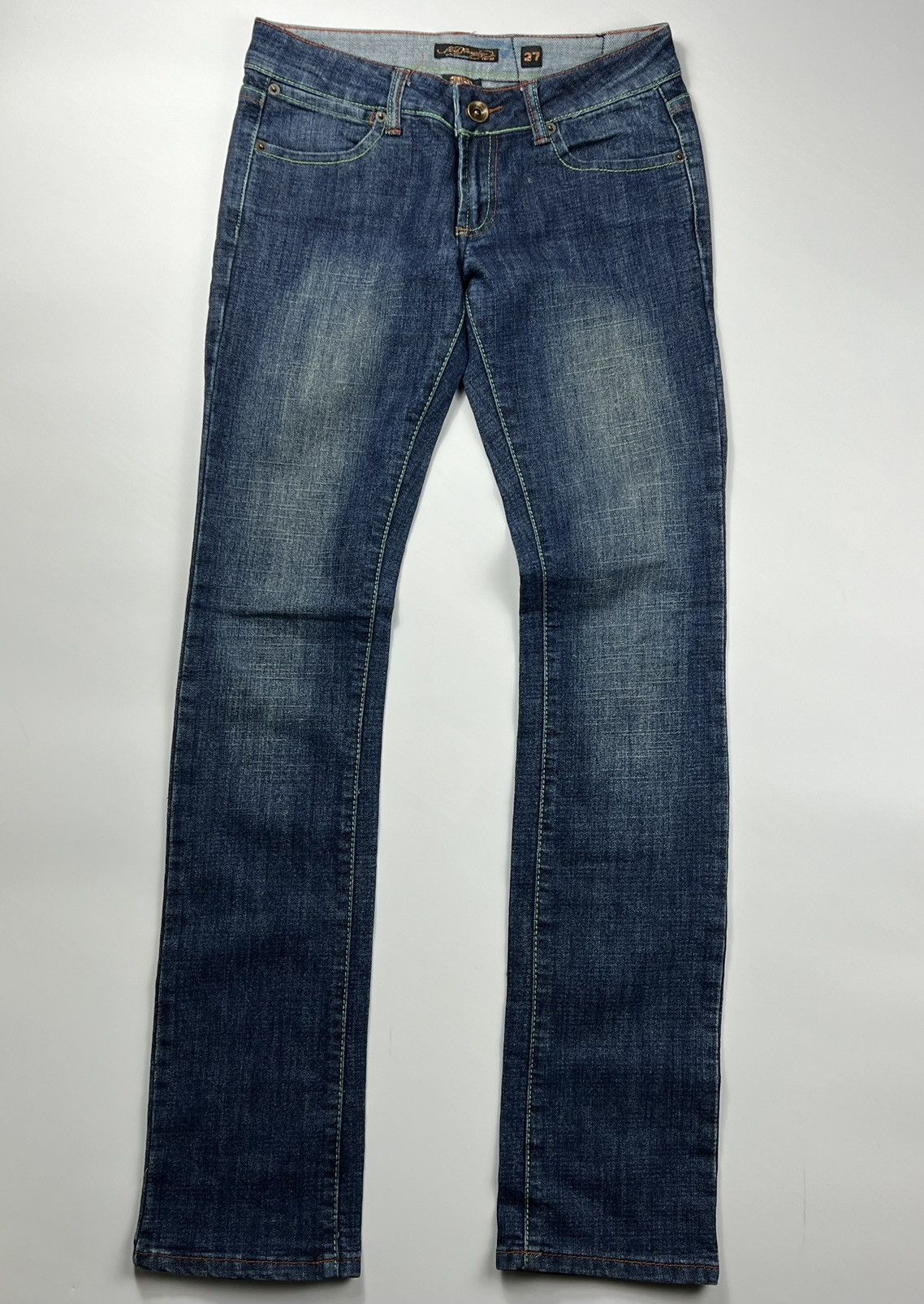 Christian Audigier Vintage Ed Hardy Big Logo Jeans Size 27 Size 27" / US 4 / IT 40 - 3 Thumbnail