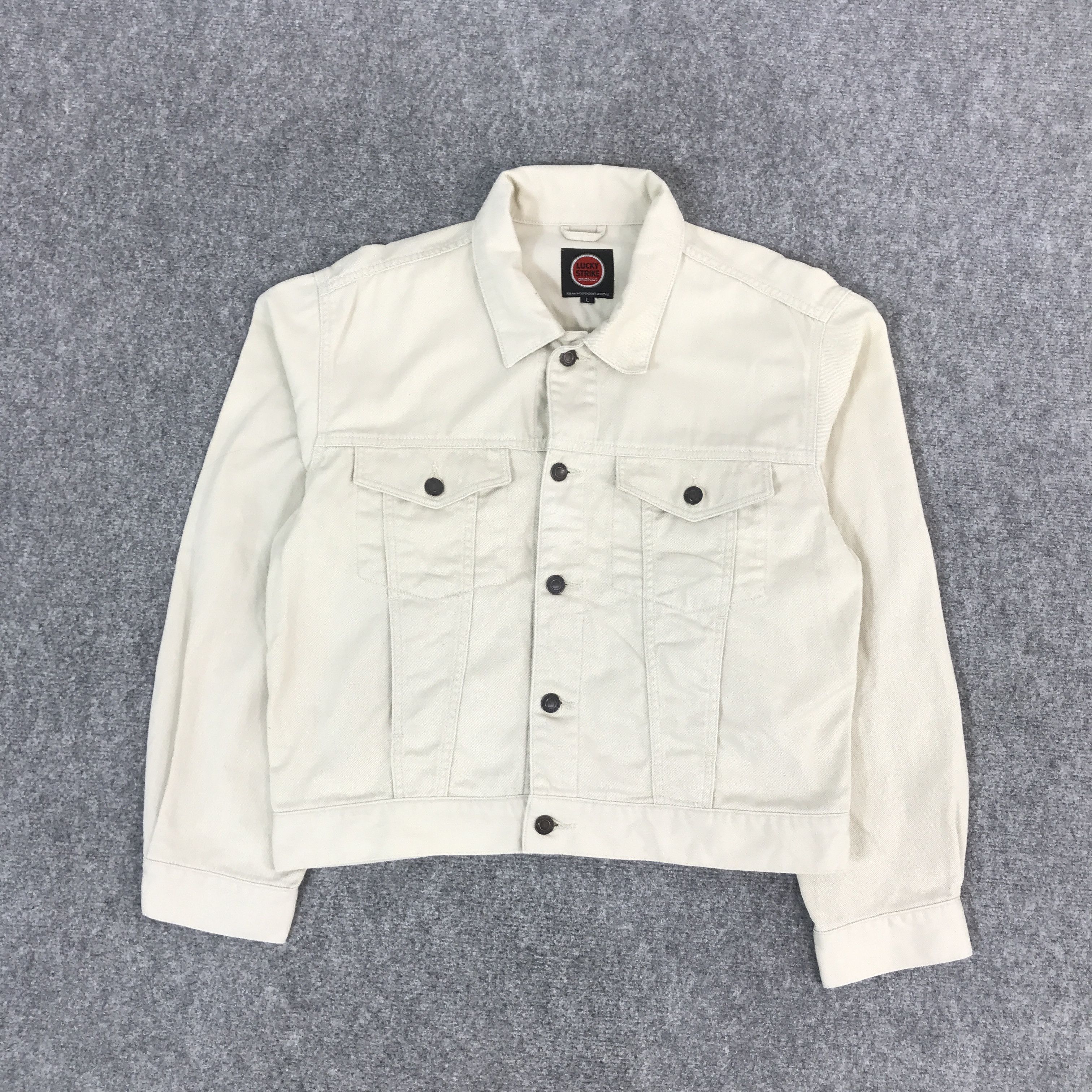 LUCKY STRIKE TRACKER BUTTON JACKET