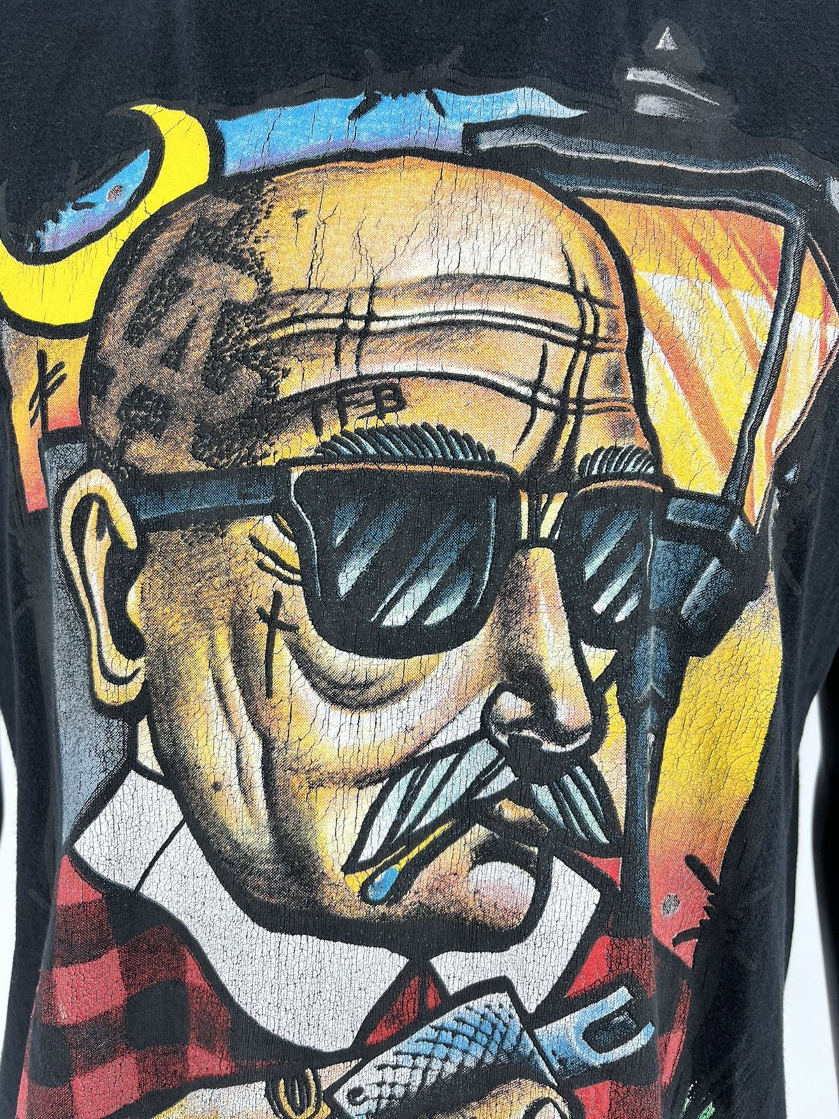 Rap Tees Mens Vintage Shirt Crazy Hawaiian Size L Rap Style Size US XL / EU 56 / 4 - 8 Thumbnail