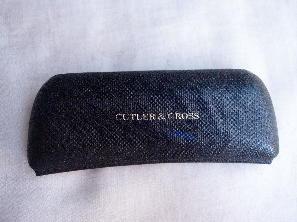 Cutler and Gross 90s Cutler & Gross Mod.0372 Oval Sunglasses Made in England Size ONE SIZE - 10 Thumbnail