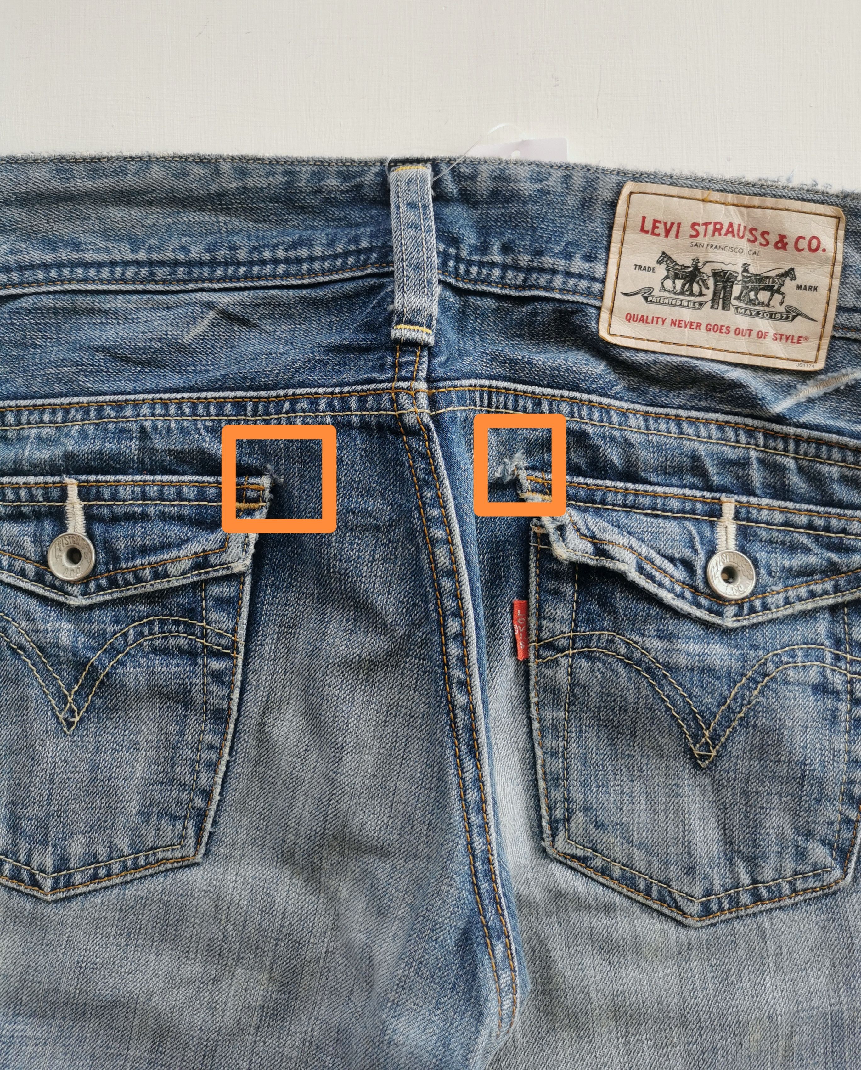 Levi's Vintage Levis Bootcuts Women Size 28" / US 6 / IT 42 - 8 Thumbnail