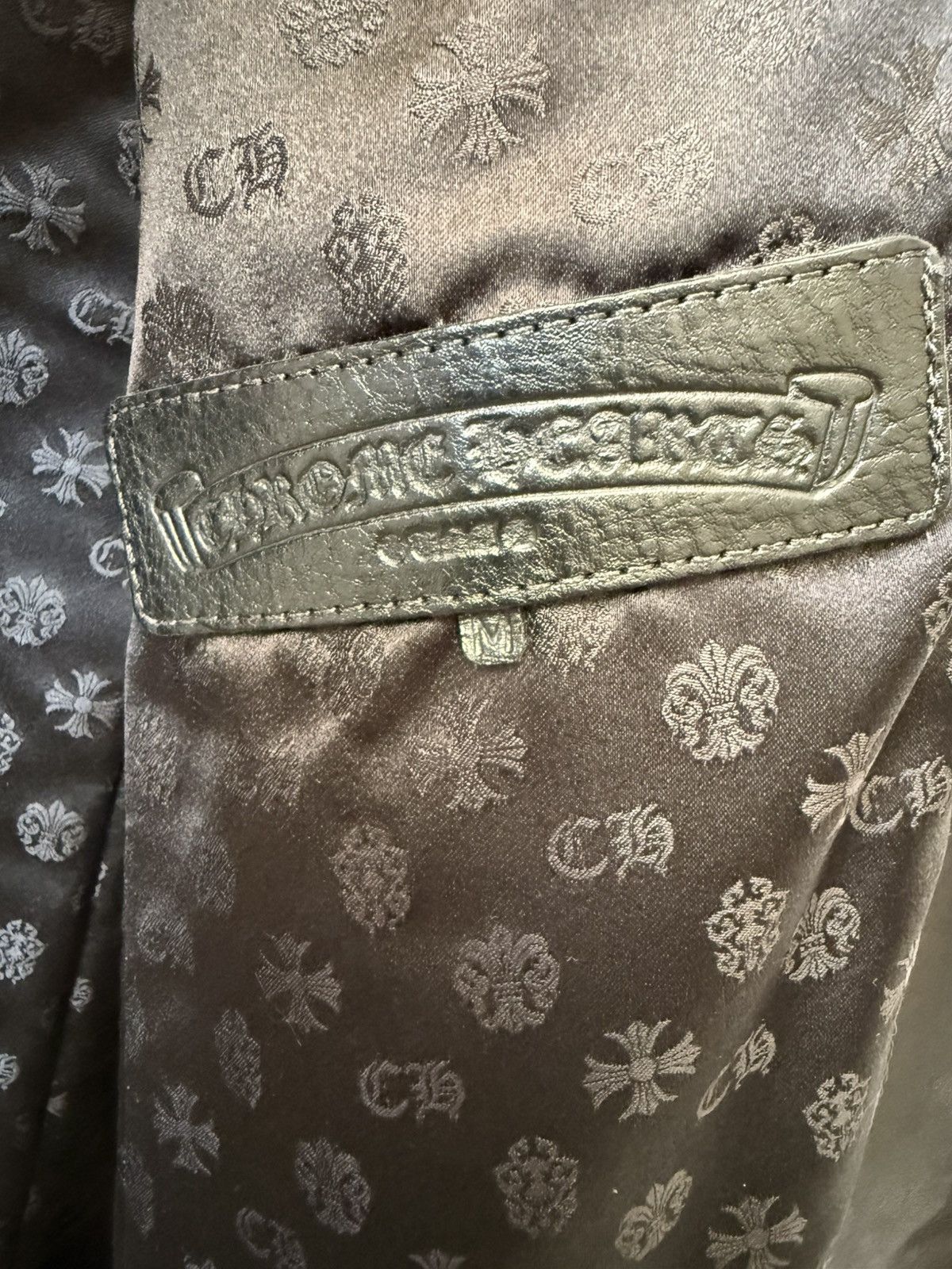 Chrome Hearts Chrome Hearts Black Leather Trench Size US M / EU 48-50 / 2 - 5 Thumbnail