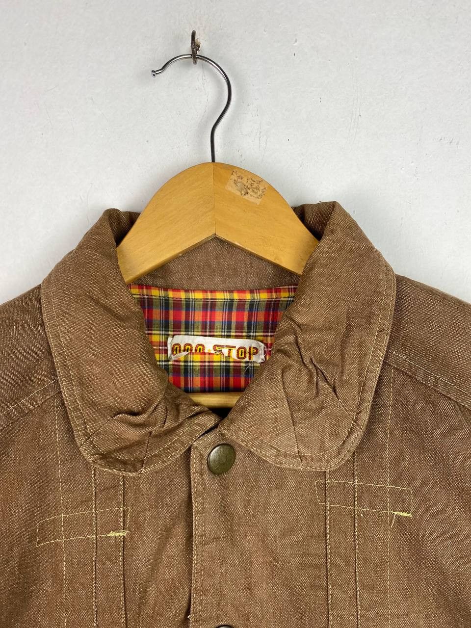 Japanese Brand vintage japanese brands denim jacket flannel lining Size US XXL / EU 58 / 5 - 2 Thumbnail