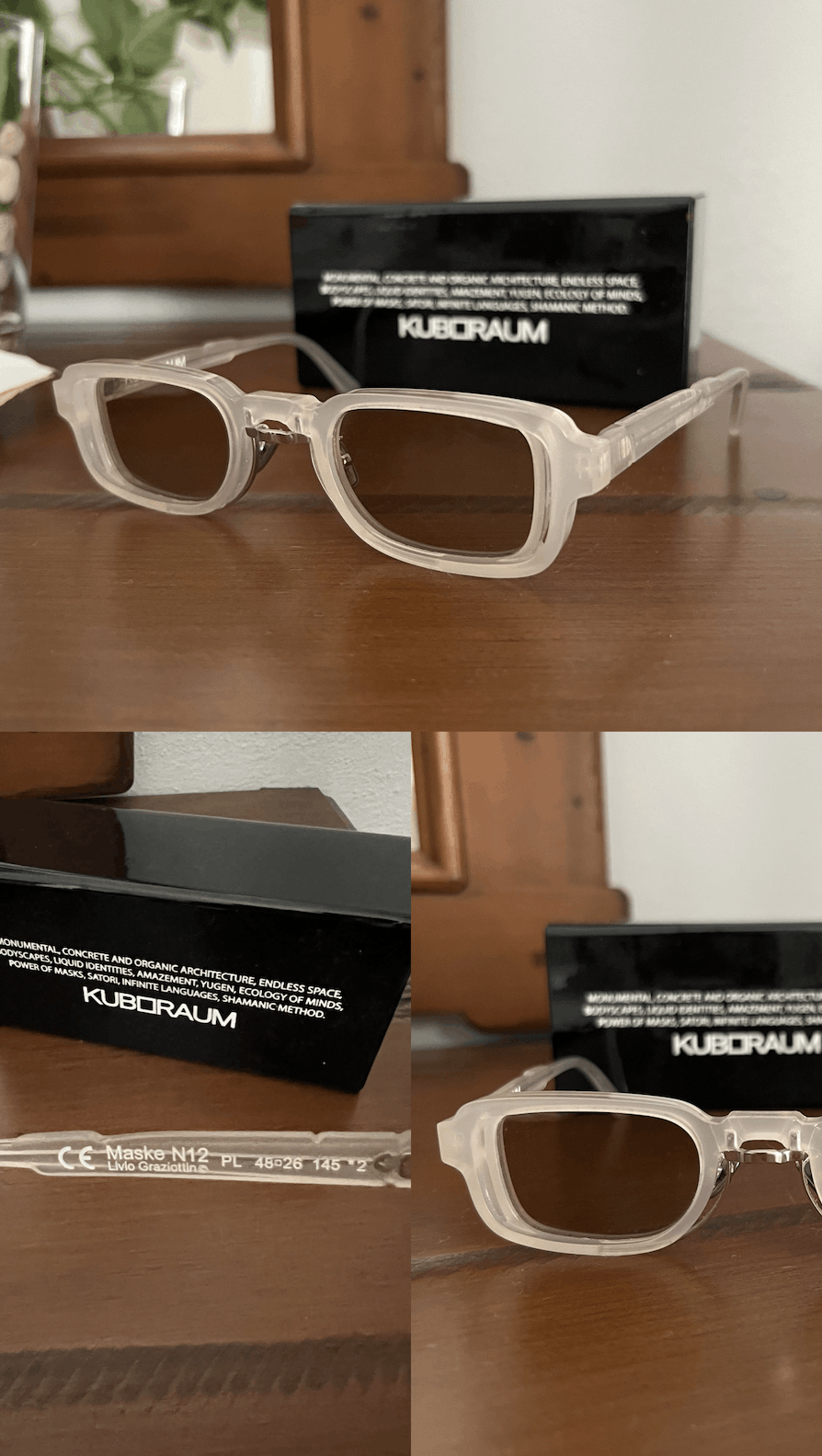 新色入荷 KUBORAUM, Maske N12 | 眼鏡工房 久保田