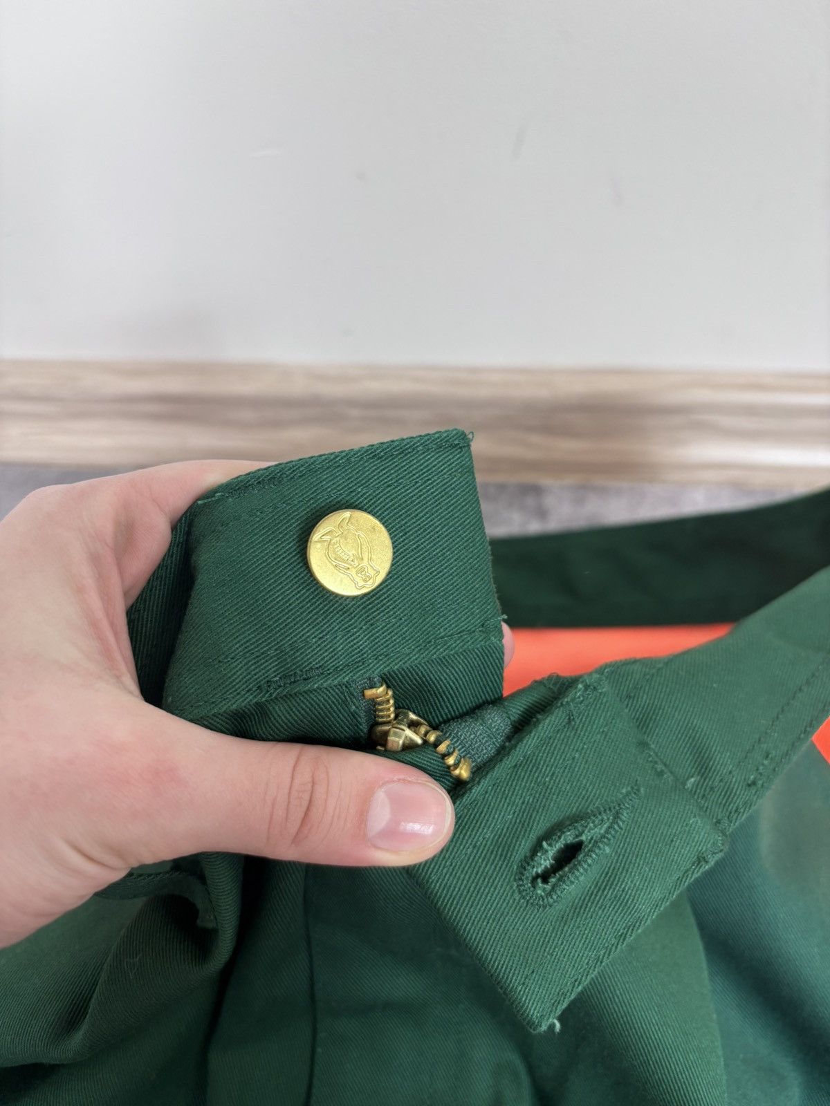 Other Mascot Men’s NWT Reflective Green/Orange Safety Work Pants Size US 32 / EU 48 - 8 Thumbnail