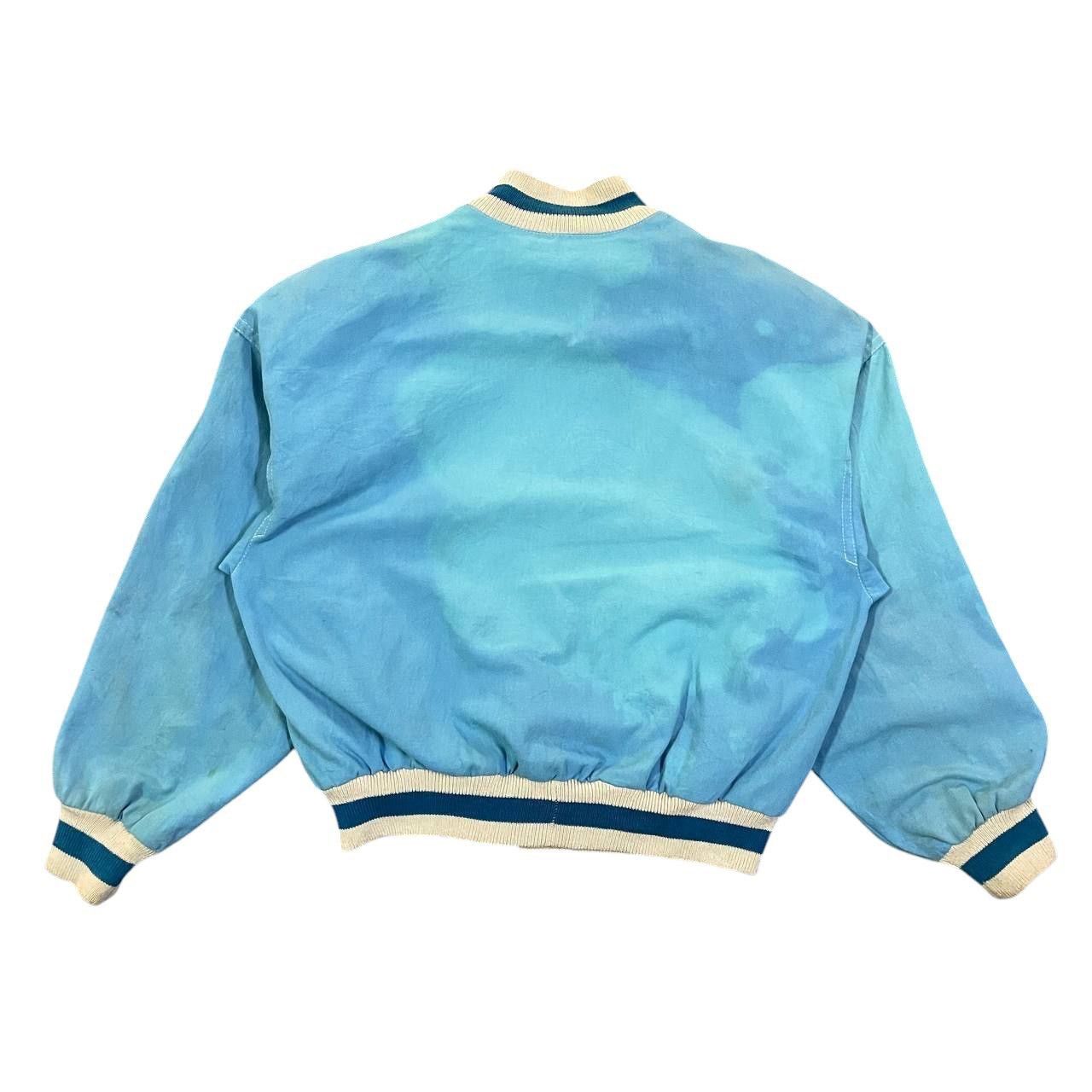 Enrico Coveri Vintage Enrico Coveri Safari Leather Bomber Jacket Size US M / EU 48-50 / 2 - 14 Thumbnail