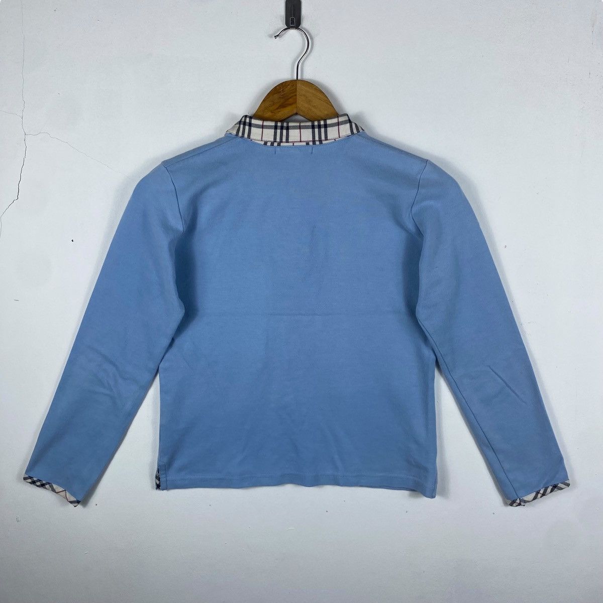 Burberry Vintage BURBERRY LONDON Small Embroidery Pony Women Tops Size M / US 6-8 / IT 42-44 - 4 Thumbnail