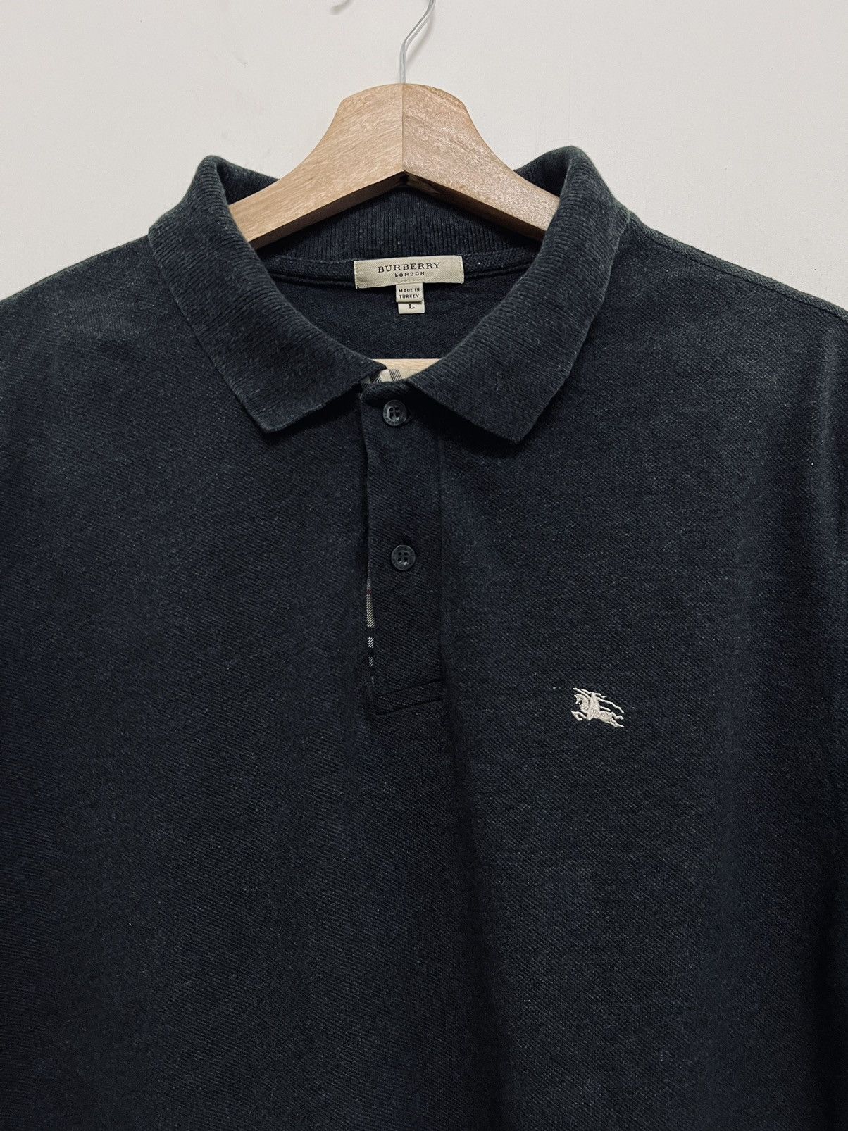 Burberry Burberry Classic Polo Shirt Size US L / EU 52-54 / 3 - 2 Thumbnail