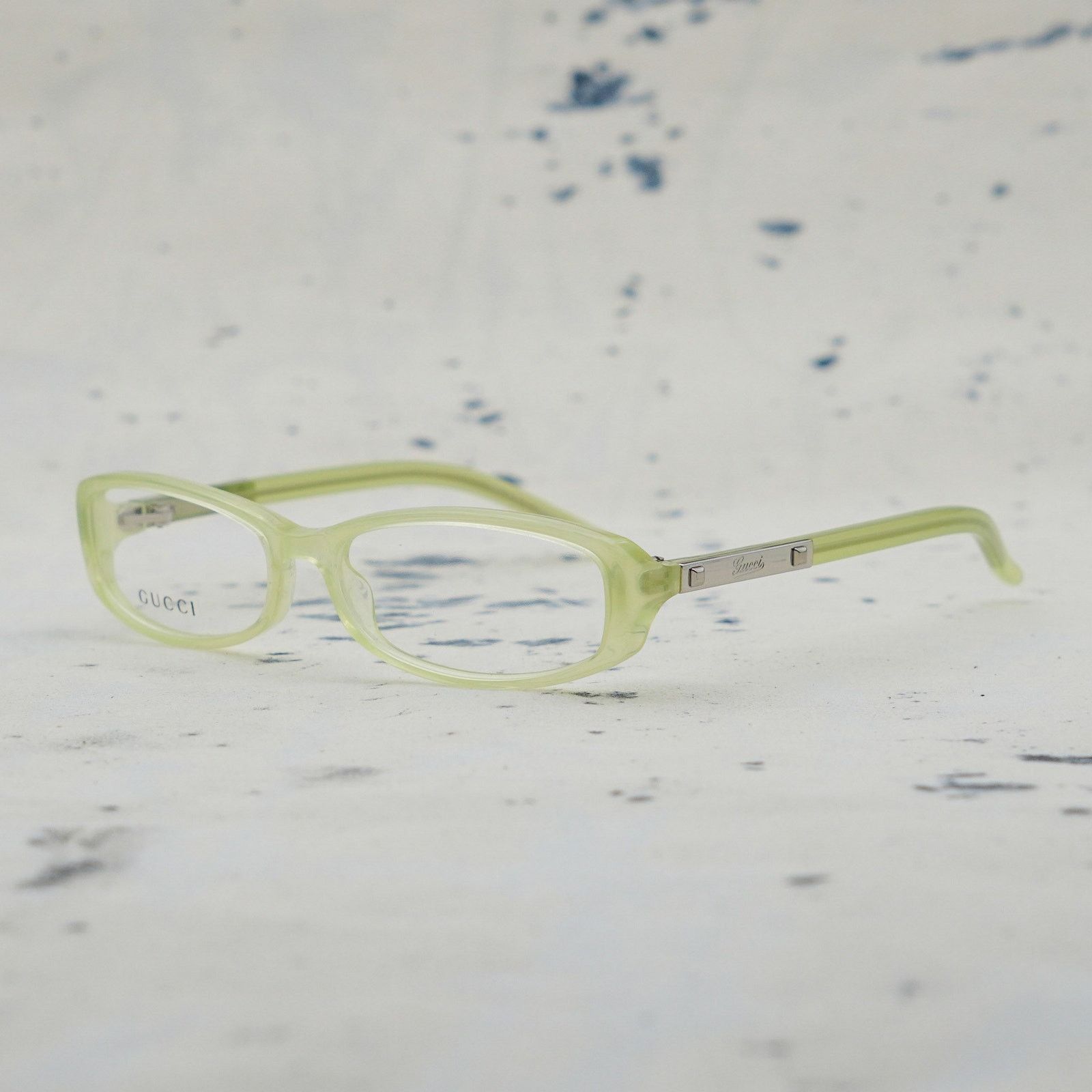 Gucci Vintage gucci gg 3072 light green rectangular sunglasses Size ONE SIZE - 1 Thumbnail