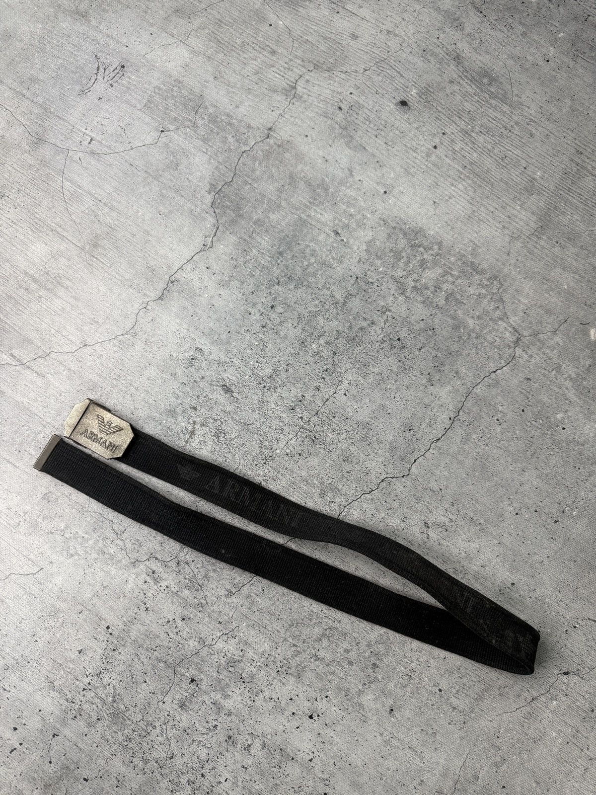 Armani Vintage Armani Monogram Y2K Belt Size ONE SIZE - 1 Thumbnail