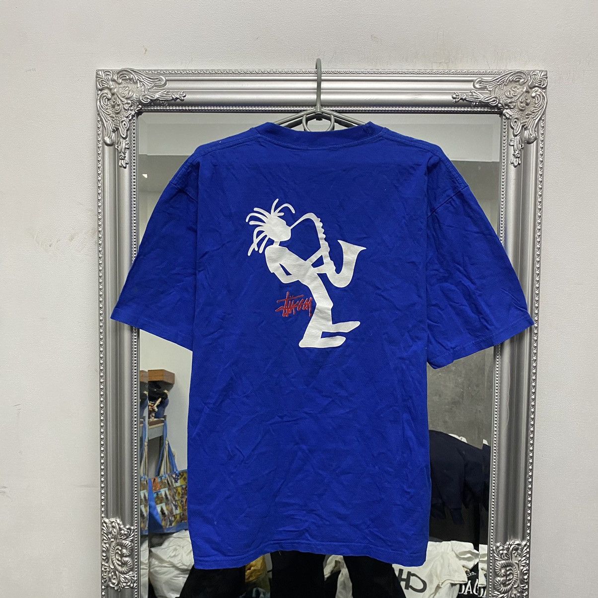 Stussy Vintage Stussy T-Shirt Big Logo Size US L / EU 52-54 / 3 - 7 Thumbnail