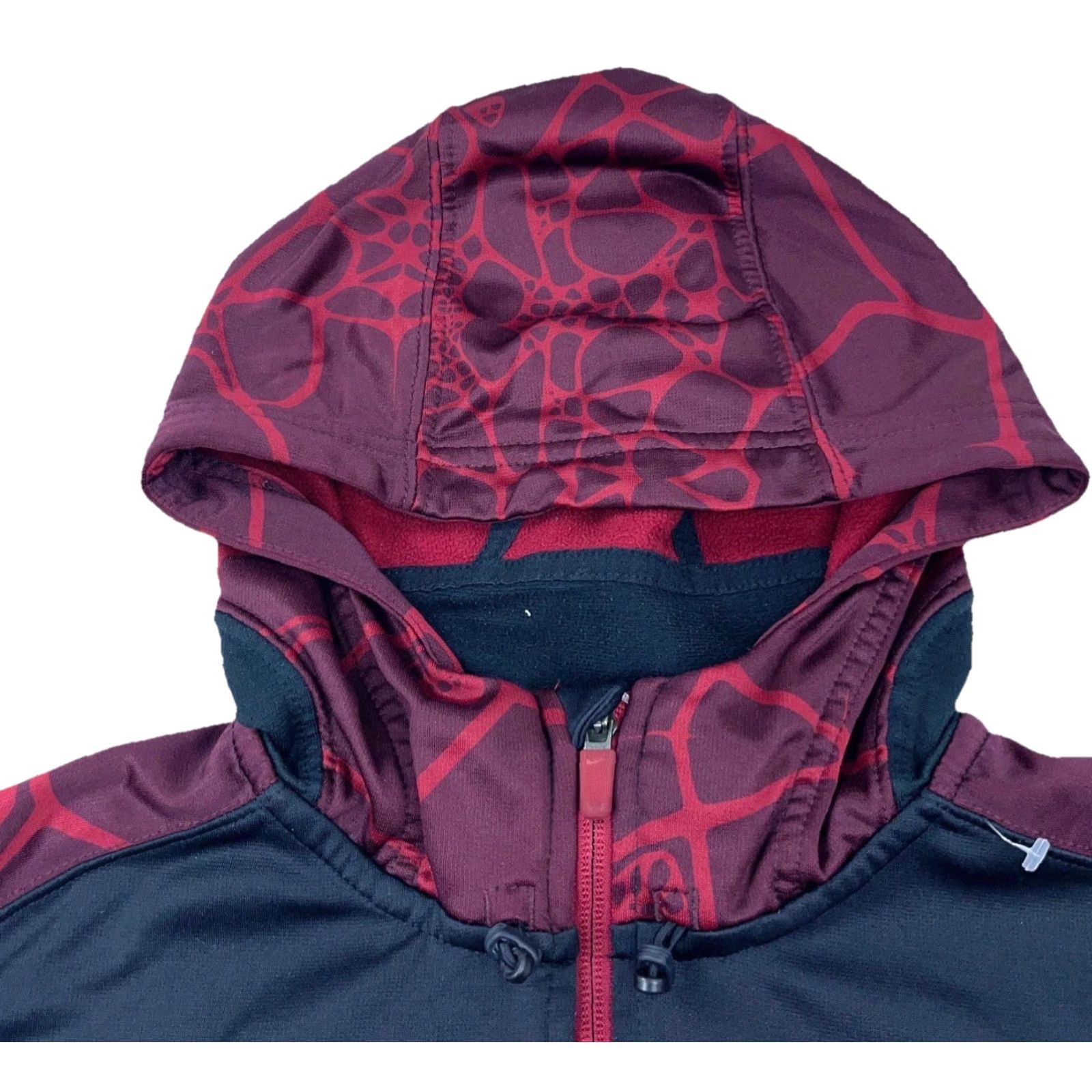 Nike Nike Hoodie Men Medium Black Red Lebron James Track Jacket Nike Therma Fit LBJ Hoodie Geometric Logo Sports Modern Hipster Size US M / EU 48-50 / 2 - 2 Thumbnail