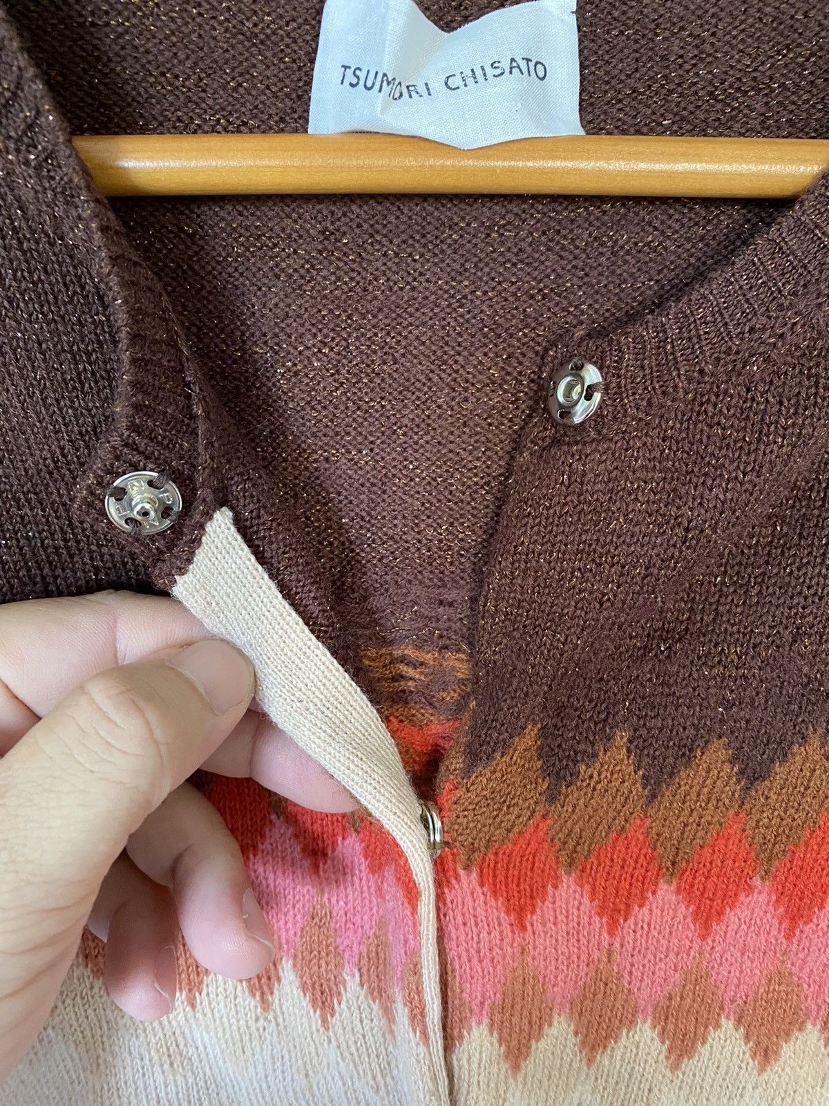Tsumori Chisato 2000s Chisato Ortega wool cardigan Size M / US 6-8 / IT 42-44 - 8 Thumbnail