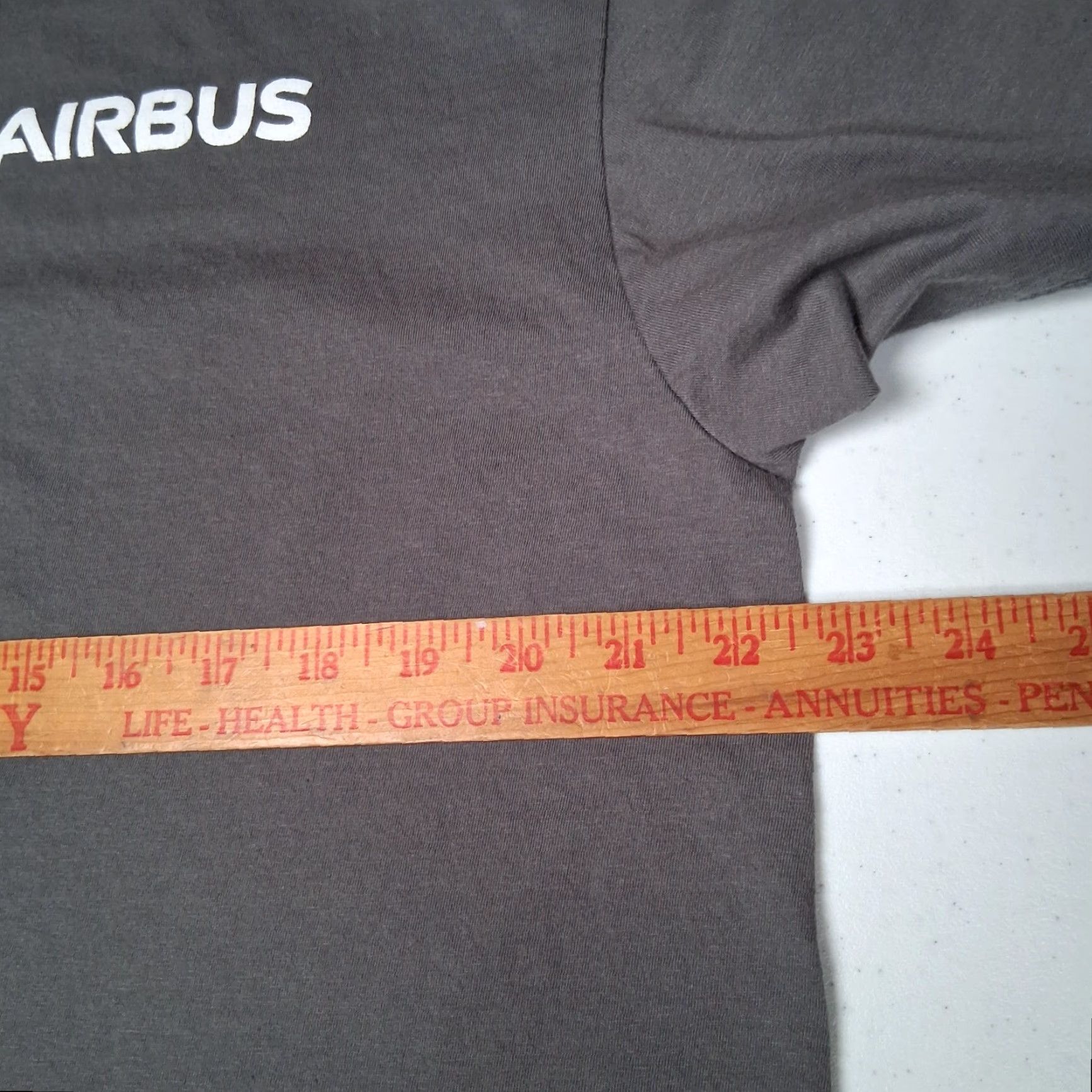 Gildan Airbus Helicopter Shirt Men XL Gray Cotton Graphic Crew Neck Short Sleeve Gildan Softstyle USA USA Blade Shop aviation Chopper Mechanic Military Size US XL / EU 56 / 4 - 5 Thumbnail