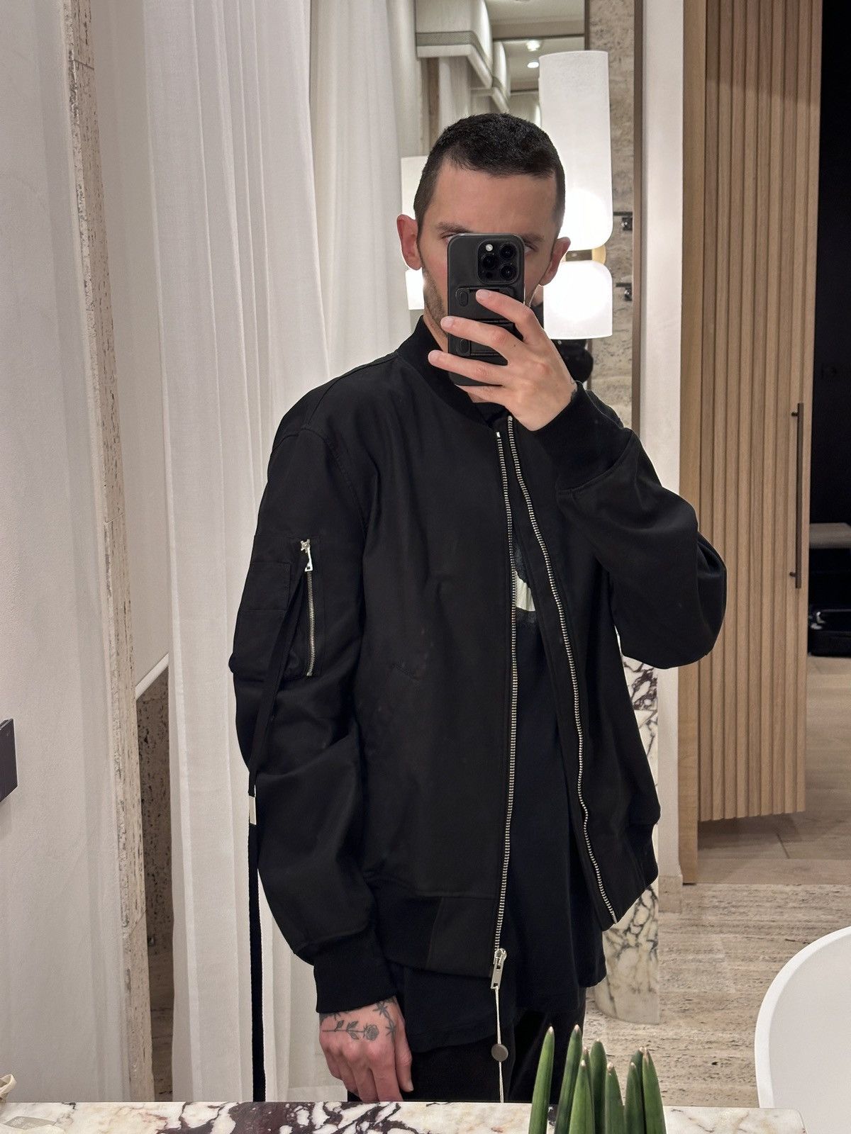Ann Demeulemeester Ann Demeulemeester Dries Bomber Size US S / EU 44-46 / 1 - 2 Thumbnail